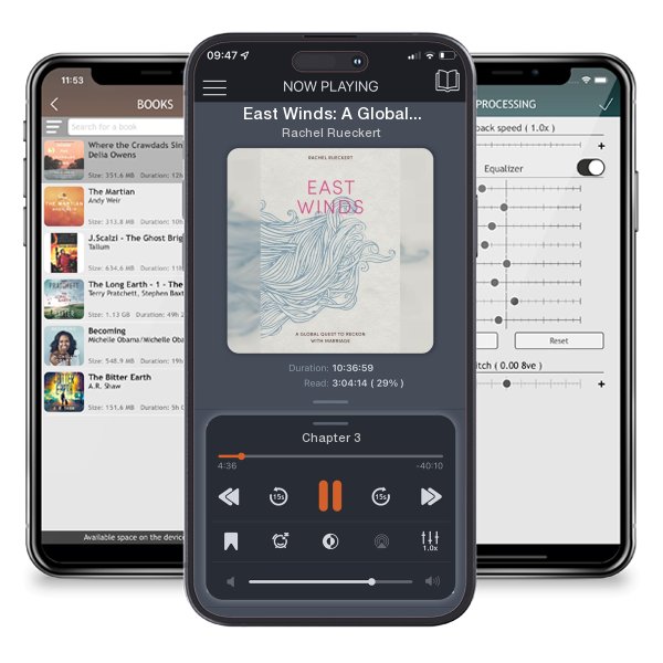 Download fo free audiobook East Winds: A Global Quest to Reckon with Marriage by Rachel Rueckert and listen anywhere on your iOS devices in the ListenBook app.