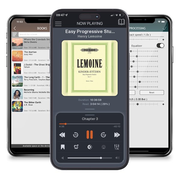 Download fo free audiobook Easy Progressive Studies Op. 37 for Piano (Edition Peters) by Henry Lemoine and listen anywhere on your iOS devices in the ListenBook app.