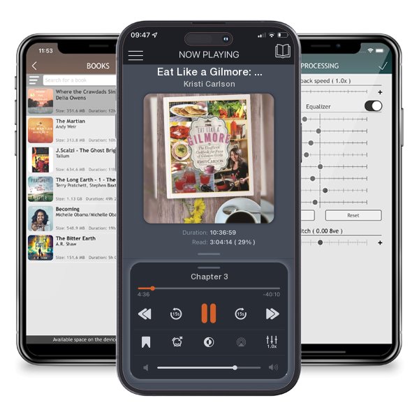 Download fo free audiobook Eat Like a Gilmore: The Unofficial Cookbook for Fans of Gilmore Girls by Kristi Carlson and listen anywhere on your iOS devices in the ListenBook app.