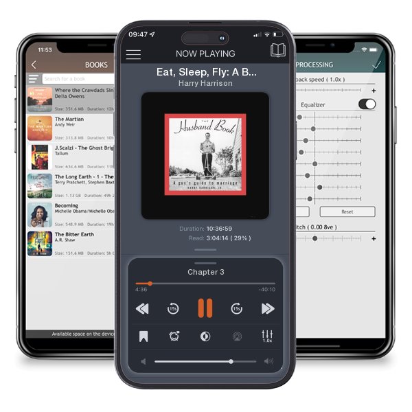 Download fo free audiobook Eat, Sleep, Fly: A Butterfly's View of Life by Harry Harrison and listen anywhere on your iOS devices in the ListenBook app.