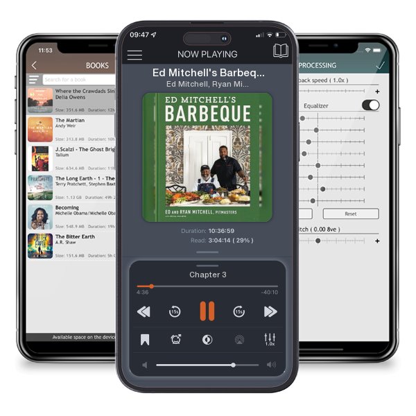 Download fo free audiobook Ed Mitchell's Barbeque by Ed Mitchell, Ryan Mitchell, et al. and listen anywhere on your iOS devices in the ListenBook app.