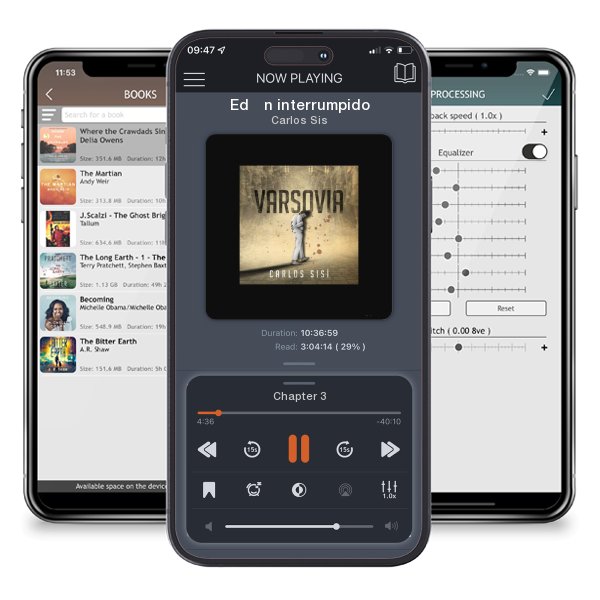 Download fo free audiobook Edén interrumpido by Carlos Sisí and listen anywhere on your iOS devices in the ListenBook app.