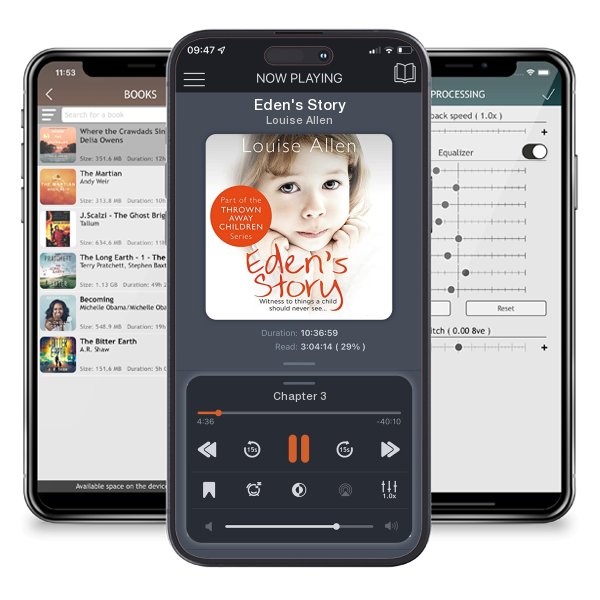 Download fo free audiobook Eden's Story by Louise Allen and listen anywhere on your iOS devices in the ListenBook app.