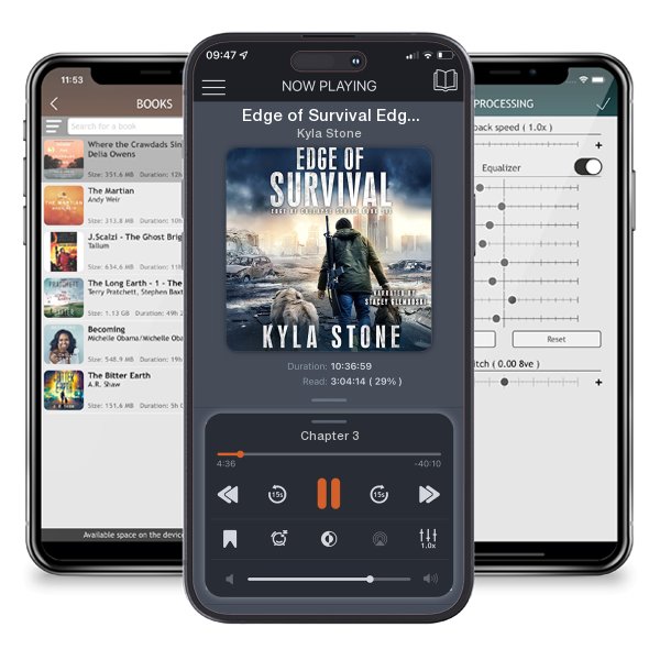 Download fo free audiobook Edge of Survival Edge of Collapse, Book 6 by Kyla Stone and listen anywhere on your iOS devices in the ListenBook app.