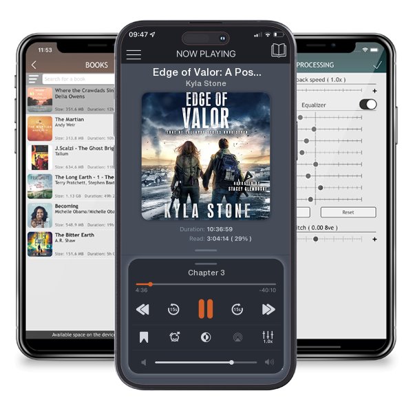 Download fo free audiobook Edge of Valor: A Post-Apocalyptic EMP Survival Thriller by Kyla Stone and listen anywhere on your iOS devices in the ListenBook app.