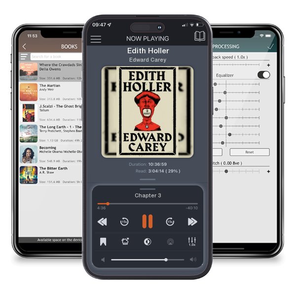 Download fo free audiobook Edith Holler by Edward Carey and listen anywhere on your iOS devices in the ListenBook app.