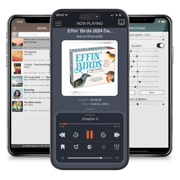 Download fo free audiobook Effin' Birds 2024 Day-To-Day Calendar by Aaron Reynolds and listen anywhere on your iOS devices in the ListenBook app.