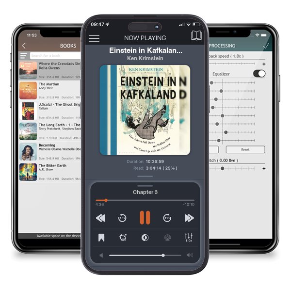 Download fo free audiobook Einstein in Kafkaland: How Albert Fell Down the Rabbit Hole... by Ken Krimstein and listen anywhere on your iOS devices in the ListenBook app.