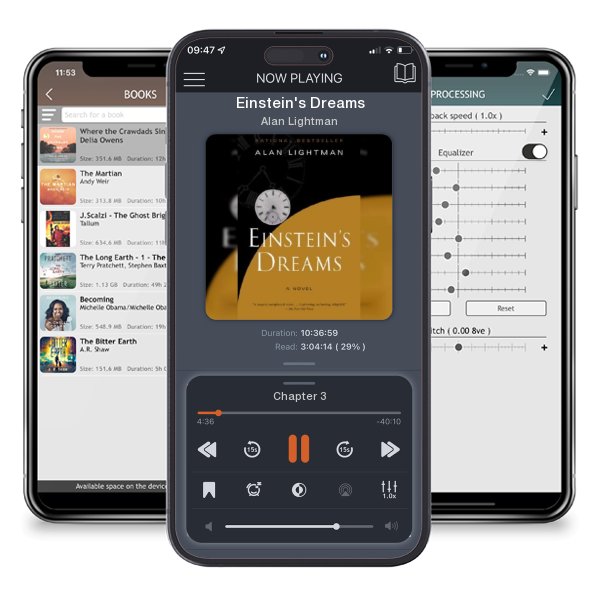 Download fo free audiobook Einstein's Dreams by Alan Lightman and listen anywhere on your iOS devices in the ListenBook app.