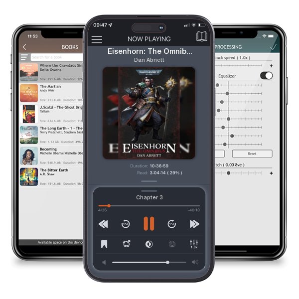 Download fo free audiobook Eisenhorn: The Omnibus by Dan Abnett and listen anywhere on your iOS devices in the ListenBook app.