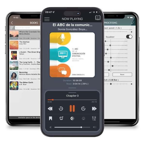 Descargar audiolibro gratis El ABC de la comunicación efectiva: hablada, escrita y escuchada by Sonia González Boysen y escuchar en cualquier lugar en sus dispositivos iOS en la aplicación ListenBook.