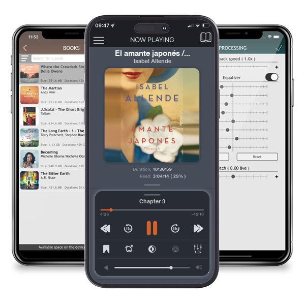 Descargar audiolibro gratis El amante japonés / The Japanese Lover: Una novela by Isabel Allende y escuchar en cualquier lugar en sus dispositivos iOS en la aplicación ListenBook.