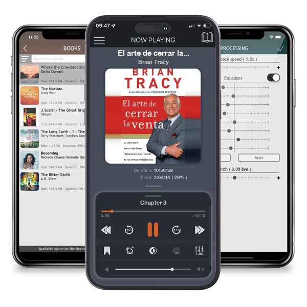 Descargar audiolibro gratis El arte de cerrar la venta: La clave para hacer más dinero más rápidamente en el mundo de las ventas profesionales by Brian Tracy y escuchar en cualquier lugar en sus dispositivos iOS en la aplicación ListenBook.