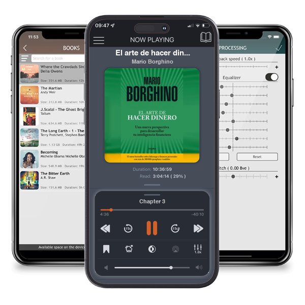 Descargar audiolibro gratis El arte de hacer dinero: Una nueva perspectiva para desarrollar su inteligencia financiera / The Art of Making Money by Mario Borghino y escuchar en cualquier lugar en sus dispositivos iOS en la aplicación ListenBook.