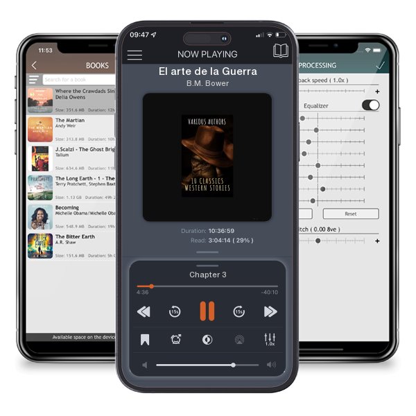 Download fo free audiobook El arte de la Guerra by B.M. Bower and listen anywhere on your iOS devices in the ListenBook app.