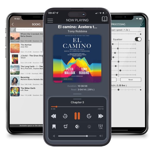 Descargar audiolibro gratis El camino: Acelera tu viaje hacia la libertad financiera by Tony Robbins y escuchar en cualquier lugar en sus dispositivos iOS en la aplicación ListenBook.