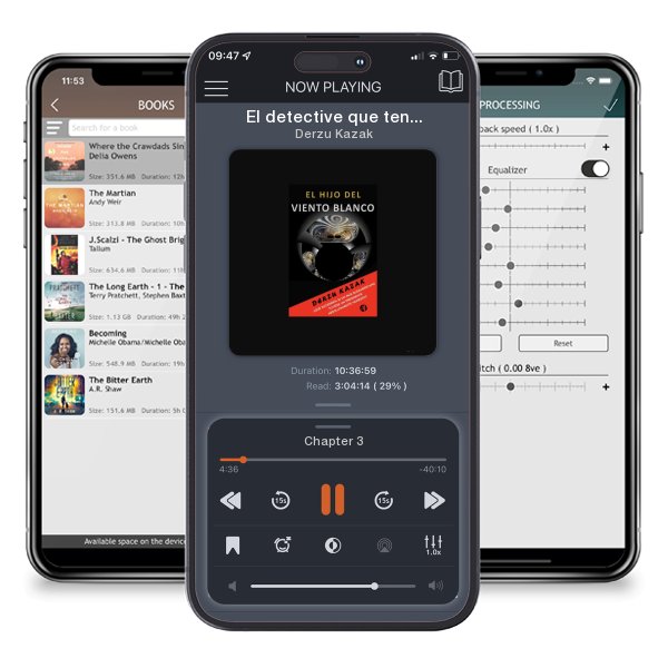 Download fo free audiobook El detective que tenía mariposas en el estómago by Derzu Kazak and listen anywhere on your iOS devices in the ListenBook app.