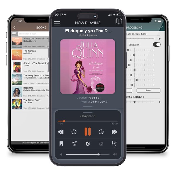 Descargar audiolibro gratis El duque y yo (The Duke and I) by Julia Quinn y escuchar en cualquier lugar en sus dispositivos iOS en la aplicación ListenBook.