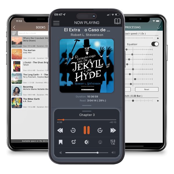 Download fo free audiobook El Extraño Caso de Dr. Jekyll Y Mr. Hyde by Robert L. Stevenson and listen anywhere on your iOS devices in the ListenBook app.
