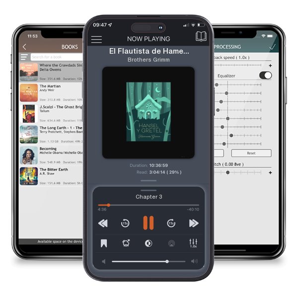 Download fo free audiobook El Flautista de Hamelín by Brothers Grimm and listen anywhere on your iOS devices in the ListenBook app.
