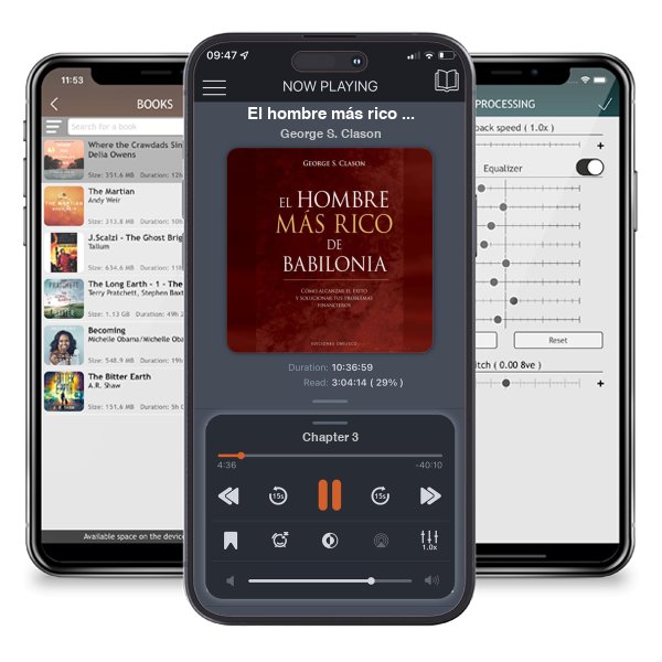 Descargar audiolibro gratis El hombre más rico de Babilonia by George S. Clason y escuchar en cualquier lugar en sus dispositivos iOS en la aplicación ListenBook.