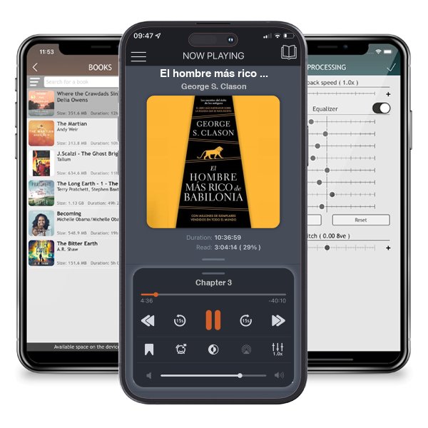 Descargar audiolibro gratis El hombre más rico de Babilonia/ The Richest Man in Babylon by George S. Clason y escuchar en cualquier lugar en sus dispositivos iOS en la aplicación ListenBook.