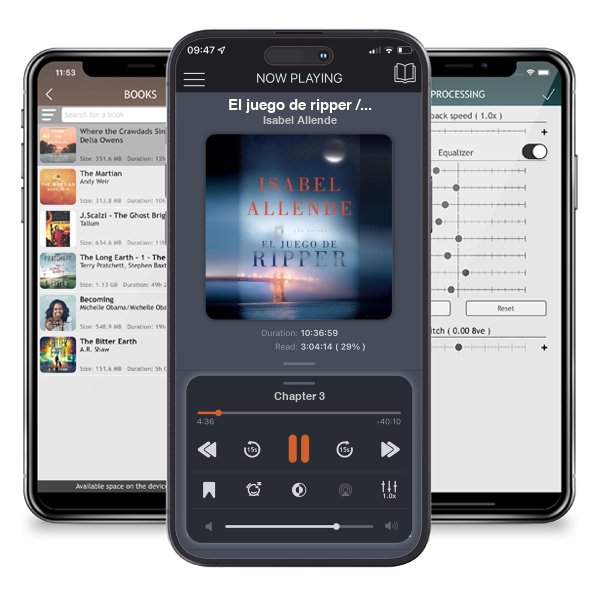 Descargar audiolibro gratis El juego de ripper / Ripper by Isabel Allende y escuchar en cualquier lugar en sus dispositivos iOS en la aplicación ListenBook.