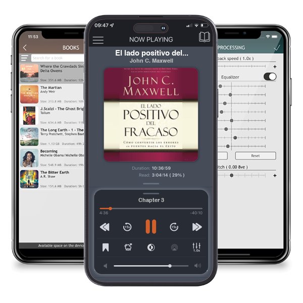 Descargar audiolibro gratis El lado positivo del fracaso: Cómo convertir los errores en puentes hacia el éxito by John C. Maxwell y escuchar en cualquier lugar en sus dispositivos iOS en la aplicación ListenBook.