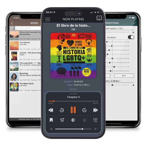 Descargar audiolibro gratis El libro de la historia LGBTQ+ (The LGBTQ + History Book) by DK y escuchar en cualquier lugar en sus dispositivos iOS en la aplicación ListenBook.