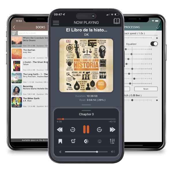 Descargar audiolibro gratis El Libro de la historia (The History Book) by DK y escuchar en cualquier lugar en sus dispositivos iOS en la aplicación ListenBook.