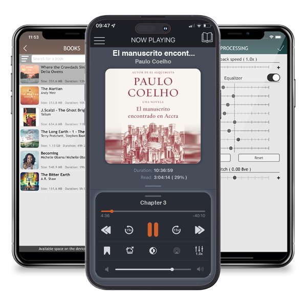 Descargar audiolibro gratis El manuscrito encontrado en Accra / Manuscript Found in Accra by Paulo Coelho y escuchar en cualquier lugar en sus dispositivos iOS en la aplicación ListenBook.