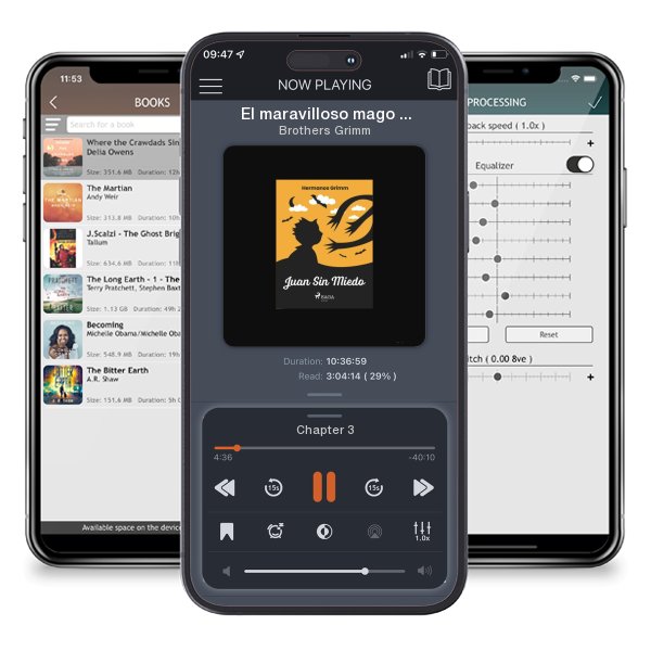 Download fo free audiobook El maravilloso mago de Oz by Brothers Grimm and listen anywhere on your iOS devices in the ListenBook app.