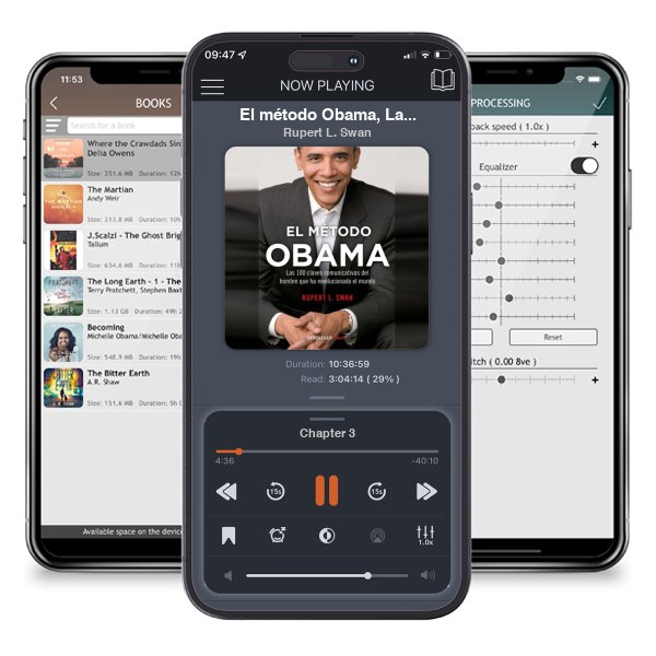 Descargar audiolibro gratis El método Obama, Las 100 claves comunicativas del hombre que han revolucionado el mundo / The Obama's Method by Rupert L. Swan y escuchar en cualquier lugar en sus dispositivos iOS en la aplicación ListenBook.