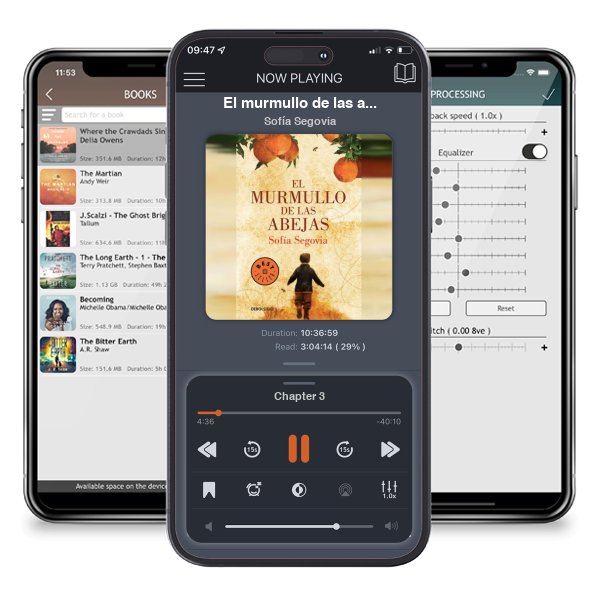 Descargar audiolibro gratis El murmullo de las abejas / The Murmur of Bees by Sofía Segovia y escuchar en cualquier lugar en sus dispositivos iOS en la aplicación ListenBook.