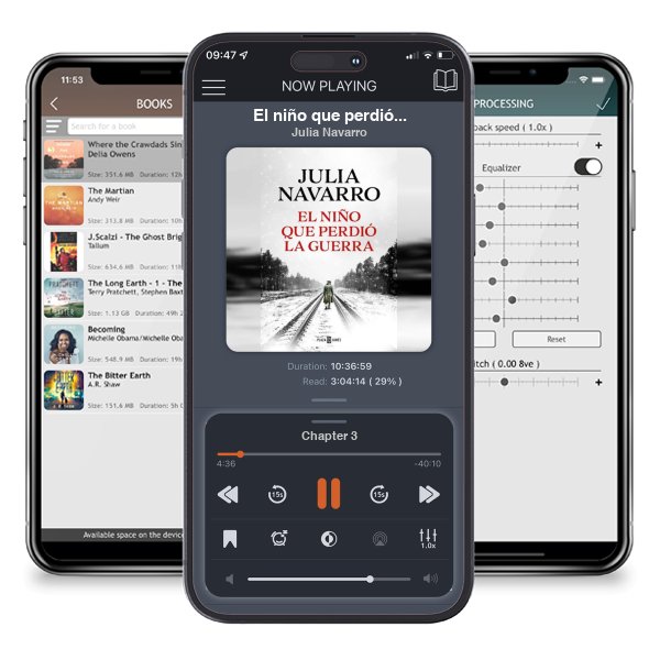 Descargar audiolibro gratis El niño que perdió la guerra / The Boy That Lost the War by Julia Navarro y escuchar en cualquier lugar en sus dispositivos iOS en la aplicación ListenBook.