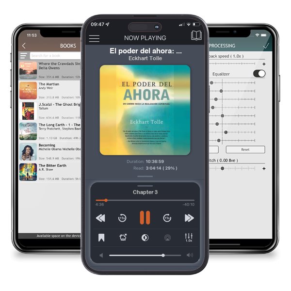 Descargar audiolibro gratis El poder del ahora: Un camino hacia la realización espiritual (The Power of Now: A Guide to Spiritual Enlightenment) by Eckhart Tolle y escuchar en cualquier lugar en sus dispositivos iOS en la aplicación ListenBook.