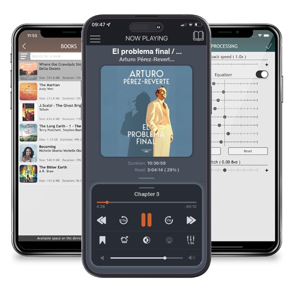 Descargar audiolibro gratis El problema final / The Final Problem by Arturo Pérez-Reverte y escuchar en cualquier lugar en sus dispositivos iOS en la aplicación ListenBook.