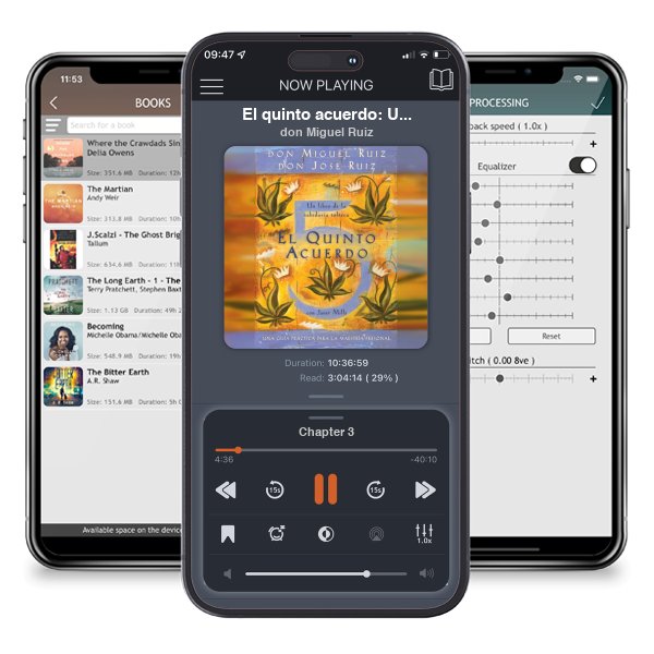 Descargar audiolibro gratis El quinto acuerdo: Una guía práctica para la maestría personal (The Fifth Agreement) by don Miguel Ruiz y escuchar en cualquier lugar en sus dispositivos iOS en la aplicación ListenBook.