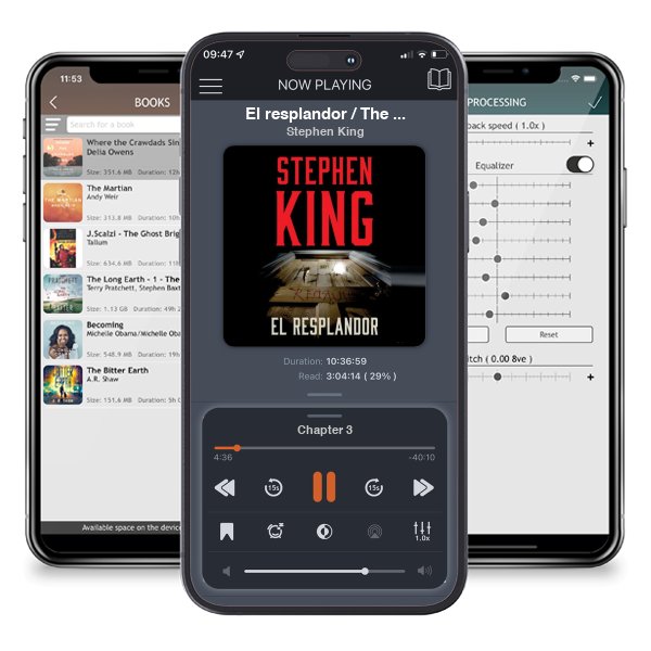 Descargar audiolibro gratis El resplandor / The Shining by Stephen King y escuchar en cualquier lugar en sus dispositivos iOS en la aplicación ListenBook.