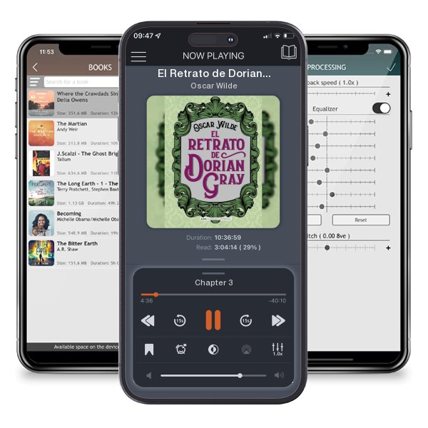 Download fo free audiobook El Retrato de Dorian Gray by Oscar Wilde and listen anywhere on your iOS devices in the ListenBook app.