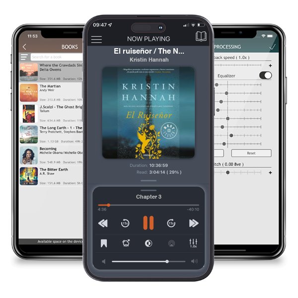 Descargar audiolibro gratis El ruiseñor / The Nightingale by Kristin Hannah y escuchar en cualquier lugar en sus dispositivos iOS en la aplicación ListenBook.