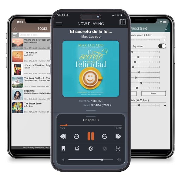 Descargar audiolibro gratis El secreto de la felicidad: Gozo duradero en un mundo de comparaciones, decepciones y expectativas insatisfechas by Max Lucado y escuchar en cualquier lugar en sus dispositivos iOS en la aplicación ListenBook.