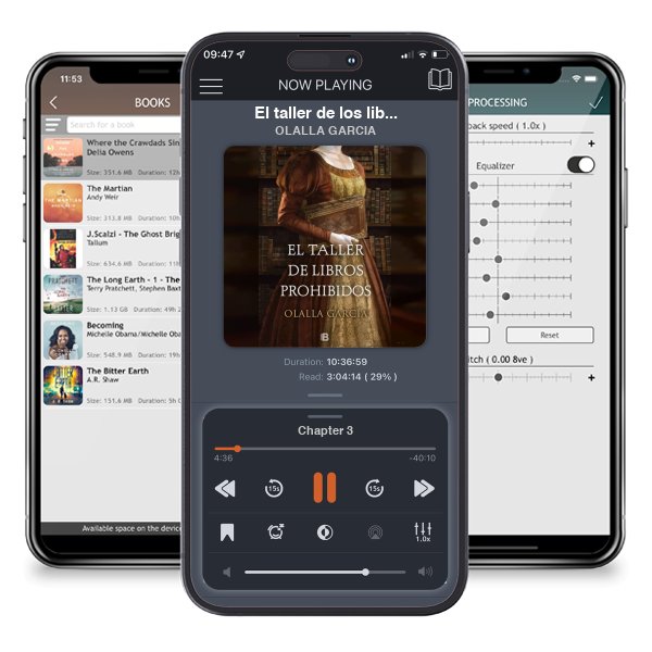 Descargar audiolibro gratis El taller de los libros prohibidos / The Shop of Forbidden Books by OLALLA GARCIA y escuchar en cualquier lugar en sus dispositivos iOS en la aplicación ListenBook.