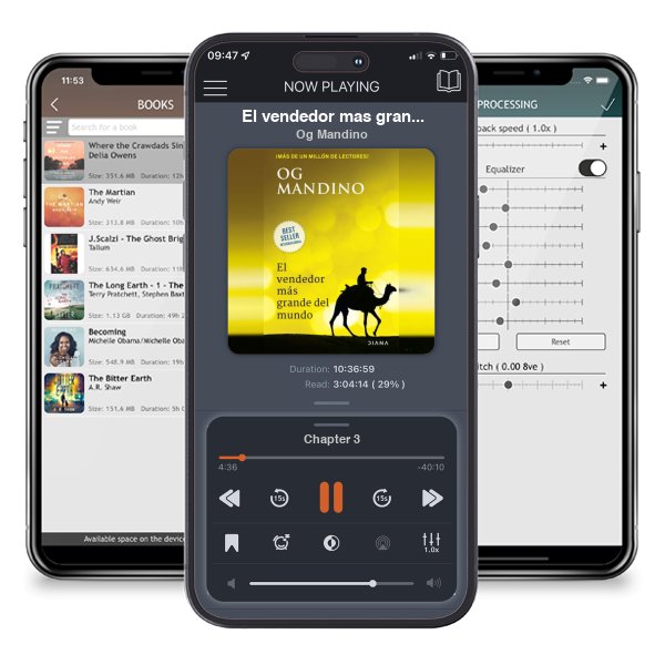 Descargar audiolibro gratis El vendedor mas grande del mundo by Og Mandino y escuchar en cualquier lugar en sus dispositivos iOS en la aplicación ListenBook.