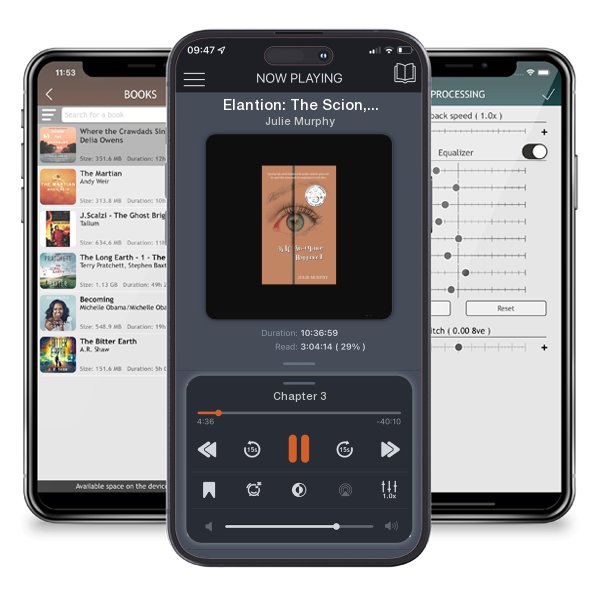 Download fo free audiobook Elantion: The Scion, The Vagabond, And The Rebel by Julie Murphy and listen anywhere on your iOS devices in the ListenBook app.