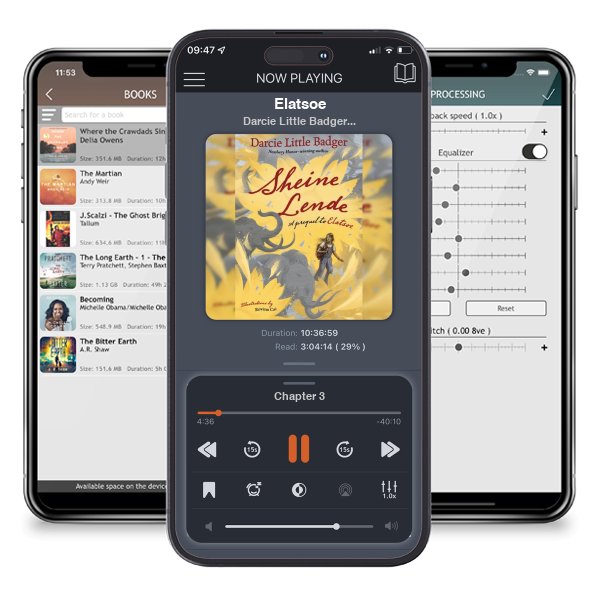 Download fo free audiobook Elatsoe by Darcie Little Badger and Rovina Cai and listen anywhere on your iOS devices in the ListenBook app.