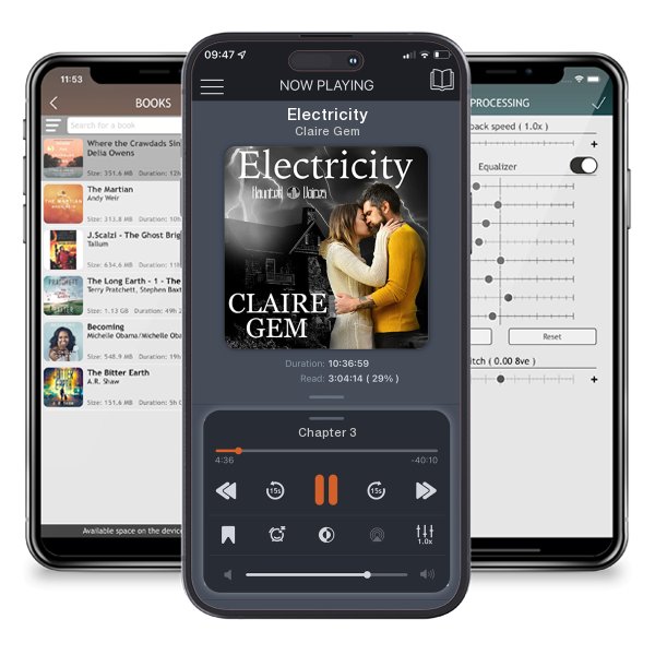 Download fo free audiobook Electricity by Claire Gem and listen anywhere on your iOS devices in the ListenBook app.