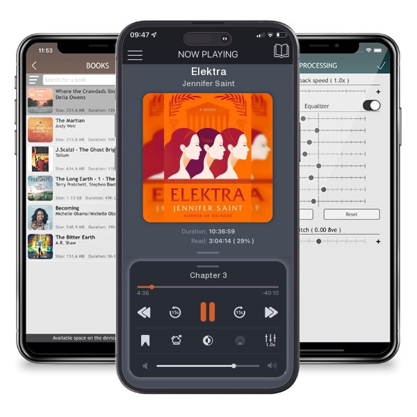 Download fo free audiobook Elektra by Jennifer Saint and listen anywhere on your iOS devices in the ListenBook app.