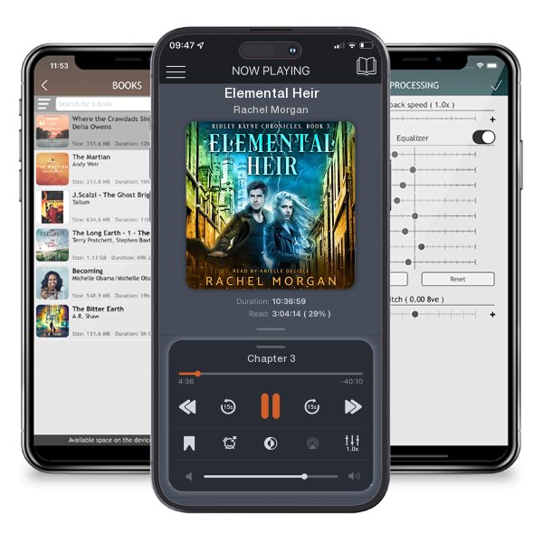 Download fo free audiobook Elemental Heir by Rachel Morgan and listen anywhere on your iOS devices in the ListenBook app.