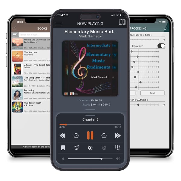 Download fo free audiobook Elementary Music Rudiments Intermediate by Mark Sarnecki and listen anywhere on your iOS devices in the ListenBook app.